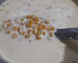 A picture of step 3 of Chana Dal kheer.
