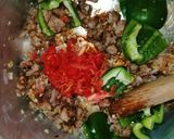 A picture of step 3 of Beef pilau.