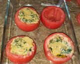 Foto del paso 3 de la receta: Tomates asados rellenos con espinacas