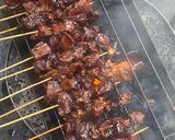 Foto langkah ke 6 dari resep Sate daging sapi.