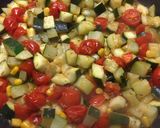 A picture of step 3 of Zucchini salad.