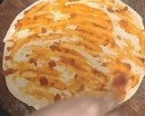 A picture of step 2 of Schezwan veggie roti Roll.