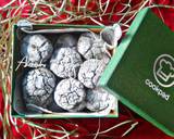 Fugy Chocolate Crinkle Cookies langkah memasak 4 foto