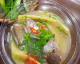 Hình bước làm 4 của món Cá mú nấu chua