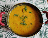 A picture of step 6 of Cabbage moong dal.