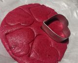 রেড হার্ট কুকিজ (Red Heart Cookies recipe in Bengali) রেসিপি ধাপ - 2 ছবি