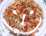 A picture of step 2 of Spagetti.