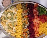 Une image de l'étape 4 de Salade de torsade 3couleurs.