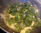A picture of step 3 of Dijon Spring Greens.