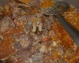 A picture of step 2 of Mutton yakhni pulao.