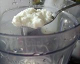A picture of step 1 of Meethi lassi.