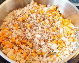 Foto del paso 3 de la receta: Risotto de calabaza y champiñones con queso gorgonzola