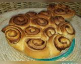 A picture of step 9 of Cinnamon rolls.