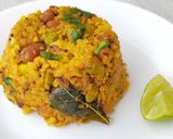 A picture of step 1 of Keto Cauliflower Upma.