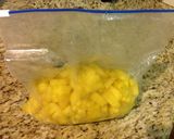 A picture of step 7 of Homemade Pineapple Ice Cream.