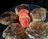 Foto del paso 9 de la receta: Hamburguesas🍔 de frijol rojo, brócoli🥦 y berenjena🍆.