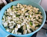 Foto del paso 1 de la receta: Budín de Zapallo Italiano Sin Pan