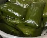 Foto langkah ke 9 dari resep Nagasari Pisang bungkus daun.