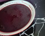 Une image de l'étape 5 de Coulis de mûres.