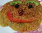 A picture of step 5 of Bread chilla.