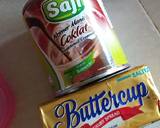 Kek Batik Bajet, Biskut Hup Seng + Krimer Coklat Saji