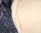 A picture of step 2 of Qeema with bowl Naan.