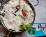 A picture of step 6 of Curd Rice.