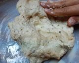A picture of step 4 of Floral Mosaic Focaccia.