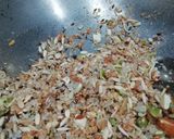 A picture of step 5 of Kakara Pitha.