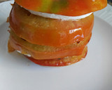 Foto del paso 4 de la receta: Tomate a la plancha con Mozzarella