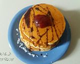 Foto langkah ke 4 dari resep Pancake With Strawberry Jam (penggagal diet) 😆.