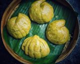 Foto langkah ke 4 dari resep Spinach Steamed Bun/ Mantau Bayam.