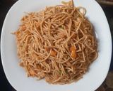 A picture of step 7 of Jollof Spaghetti.