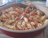 Foto del paso 4 de la receta: Salsa de 3 quesos y tomate cherry asado
