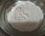 A picture of step 3 of Rajasthani Mawa kachori.