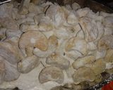 Foto langkah ke 3 dari resep Putri salju (kuning telur rebus).
