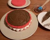Foto del passaggio 9 della ricetta San Valentino cake
