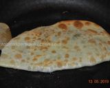 A picture of step 10 of Stuffed Flat Naan Bread (Kelane/Bolani)نان کلانه.