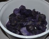 Une image de l'étape 1 de Pommes duchesses toutes violettes.
