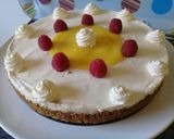 A picture of step 5 of Lemon cheesecake.