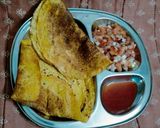 बेसन के चीले (besan ke cheele recipe in Hindi) रेसिपी चरण 5 फोटो