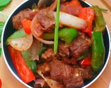 A picture of step 19 of Mutton Jhalfrezi.