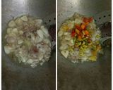 Foto langkah ke 2 dari resep Telur Dadar Cah Taoge.