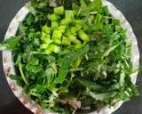 Harive Soppu Bendi / Amaranth leaves curry recipe step 1 photo