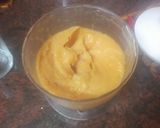 Foto del paso 2 de la receta: Sorbete de batido de papaya, nectarina y zumo de naranja