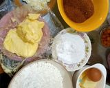 Foto langkah ke 1 dari resep Palm Cheese Cookies.