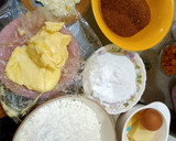 Foto langkah ke 1 dari resep Palm Cheese Cookies.