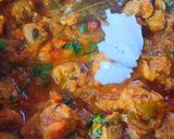 A picture of step 6 of Soya Chunks Curry.