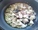 A picture of step 2 of Guwar (cluster beans) Do Pyaza.