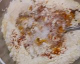 A picture of step 3 of Gobhi ki pkode.
